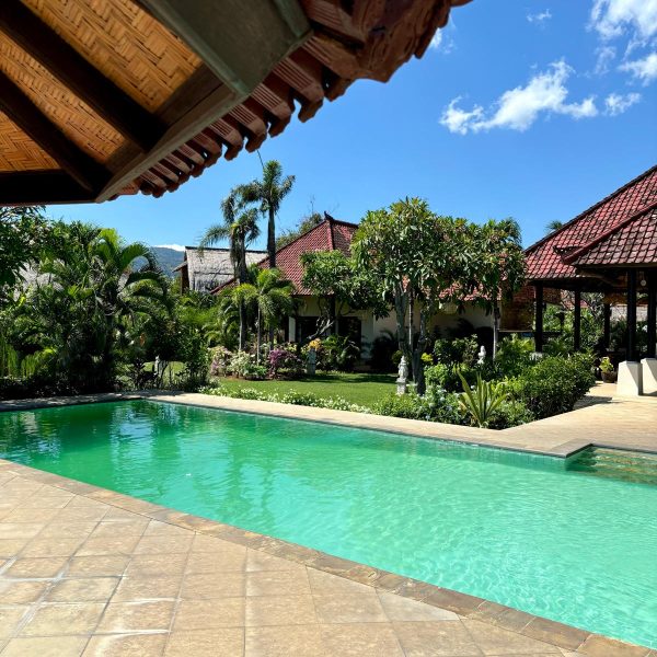 Swimmingpool from Villa Namaste & Guesthouses