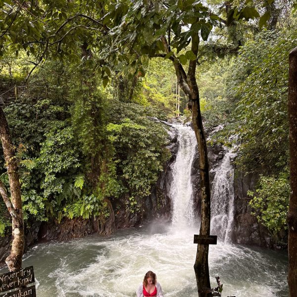 Waterfall in north BaliAdventure vacation in Bali