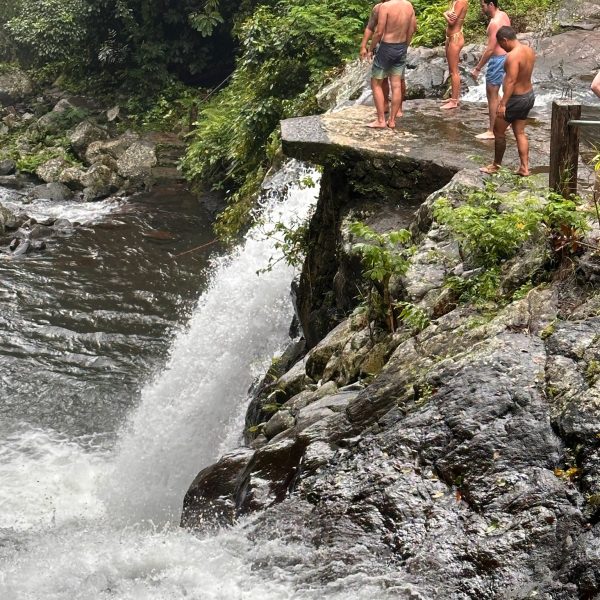 Waterfall in north Bali,Adventure vacation in Bali