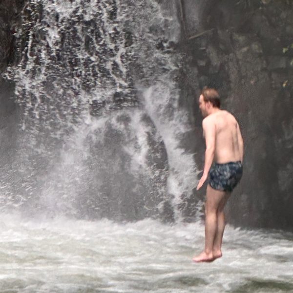 Waterfall in north BaliAdventure vacation in Bali