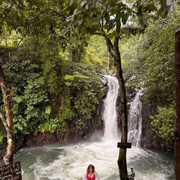 Waterfall in north BaliAdventure vacation in Bali